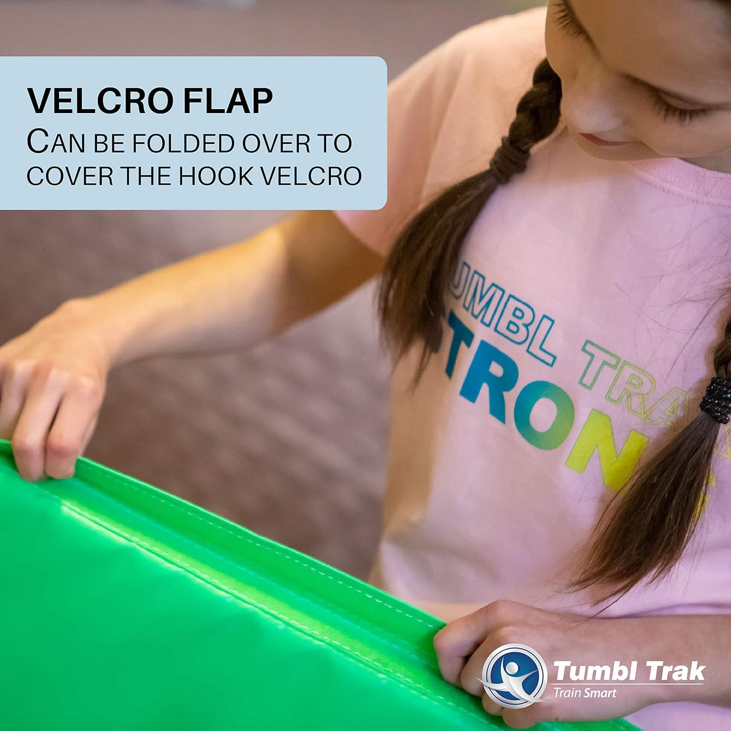 Tumbl Trak Build-A-Mat - Adjustable Gymnastics Mat for Cheerleading, Dance & Home Fitness Training | Perfect for Practice, Stretching & Tumbling Exercises