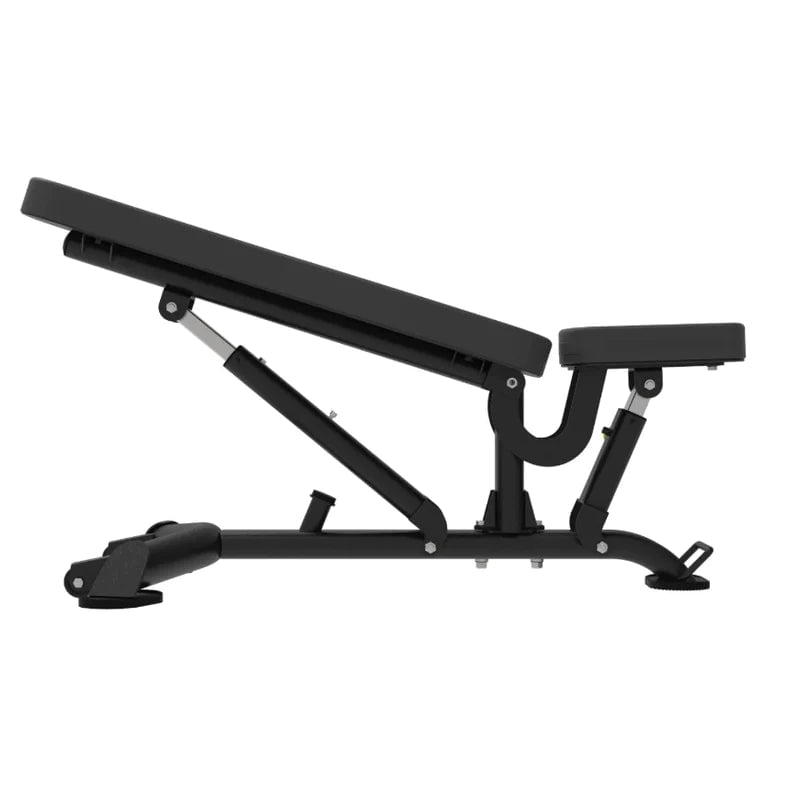 Impulse Ultimate Multi Adjustable Weight Bench for Home Gym - 12-Position Adjustable Workout Bench for Strength Training, Dumbbell Exercises & Full-Body Workouts - Perfect for Home Fitness & Commercial Gyms