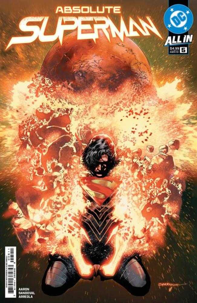 Absolute Superman #5 Cover A by Rafa Sandoval - DC Comics Collectible Edition for Superhero Fans & Comic Book Enthusiasts - Perfect for Display, Gifts & Comic Collections