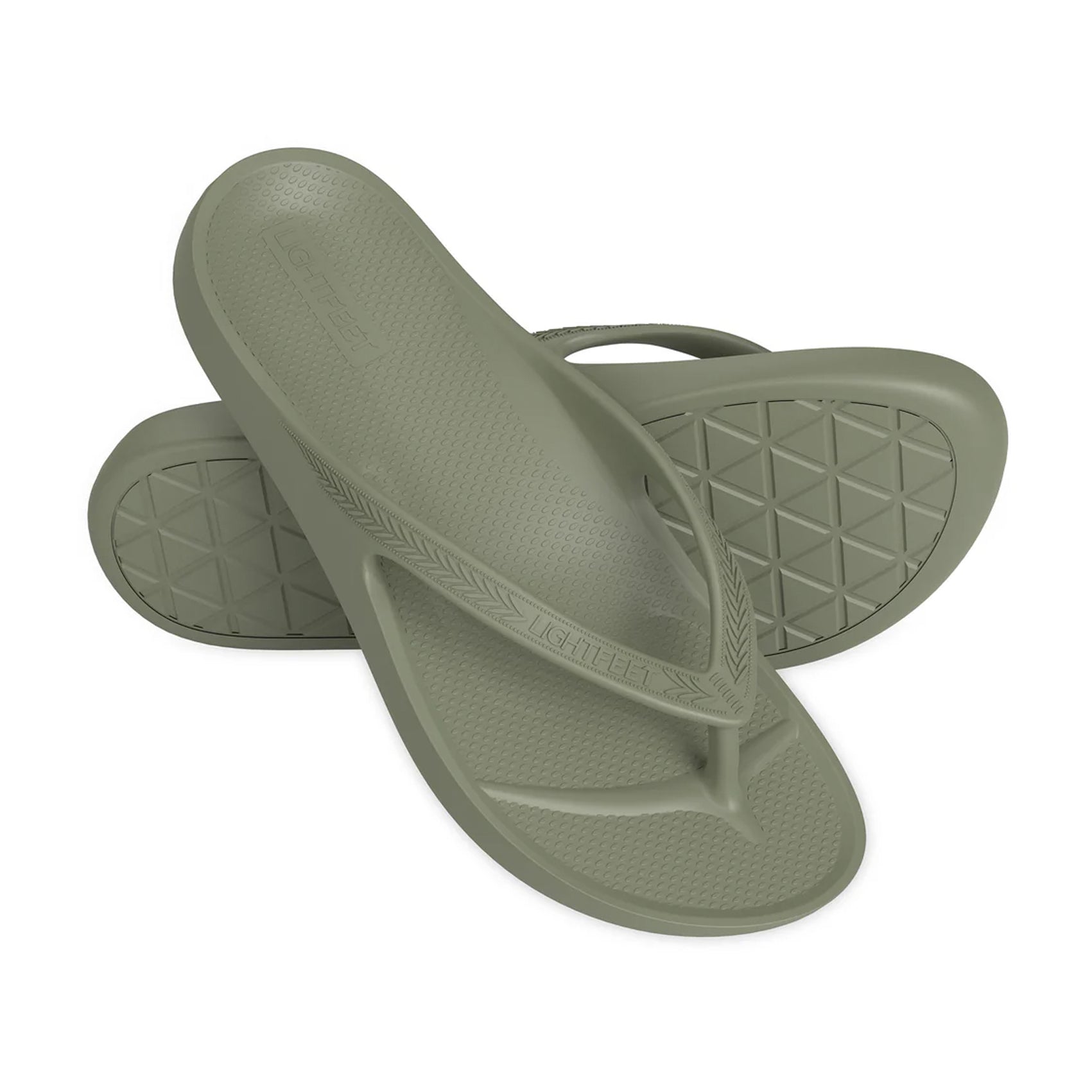 Unisex Lightfeet Arch Support Thong Sandals - Comfortable Flip Flops for Men & Women - Ideal for Beach, Pool, and Casual Wear