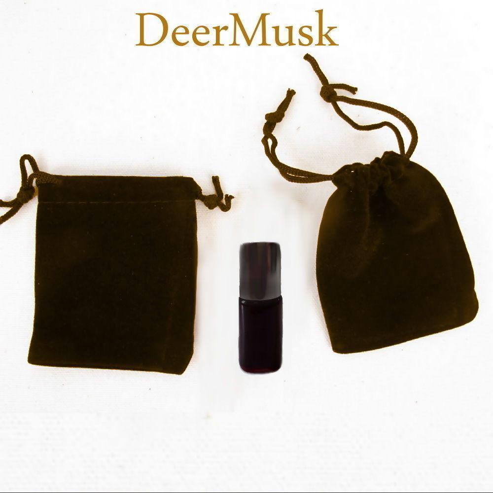 Authentic Rare Himalayan Kasturi Deer Musk Nafa Pheromone Attar Oil 3ml - Natural Perfume for Men & Women, Romantic Dates & Special Occasions