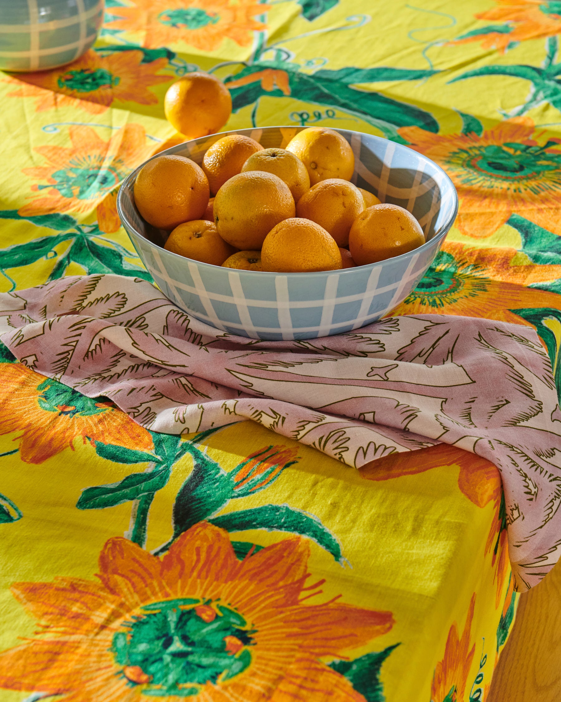 Premium Balmy Palmy Linen Napkin Set - 4-Piece Eco-Friendly Table Linens for Dinner Parties, Weddings & Home Decor