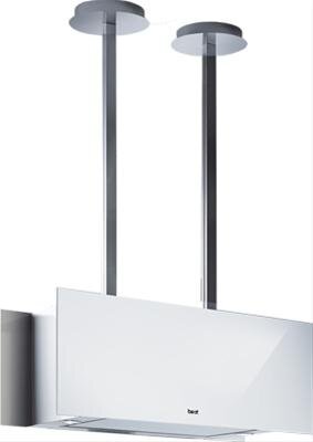 Best IC35I90W Range Hood - Stainless Steel & White Glass Kitchen Vent Hood for Smoke & Odor Removal | Perfect for Home, Restaurant & Commercial Use