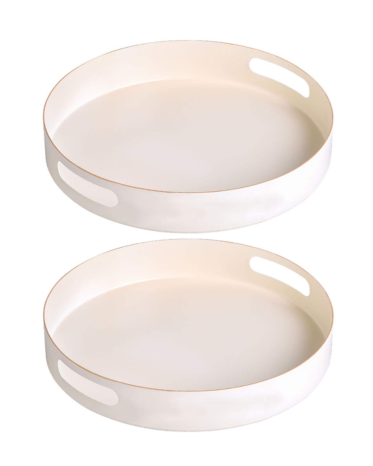 2 Pack Lazy Susan Turntable Spice Rack - 360° Rotating Organizer for Kitchen, Pantry, Bathroom & Closet | Round Storage for Spices, Makeup & Essentials | Space-Saving Cabinet & Countertop Solution