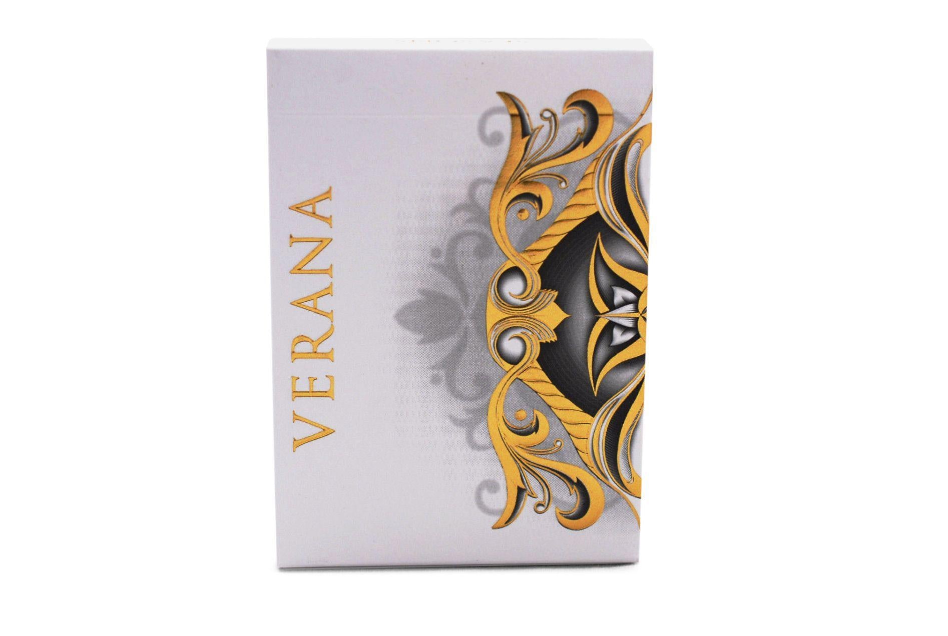 Premium Verana Playing Cards - 100% Plastic Waterproof & Durable for Poker, Magic Tricks, Card Games - Ideal for Casino Nights, Family Gatherings & Travel Entertainment