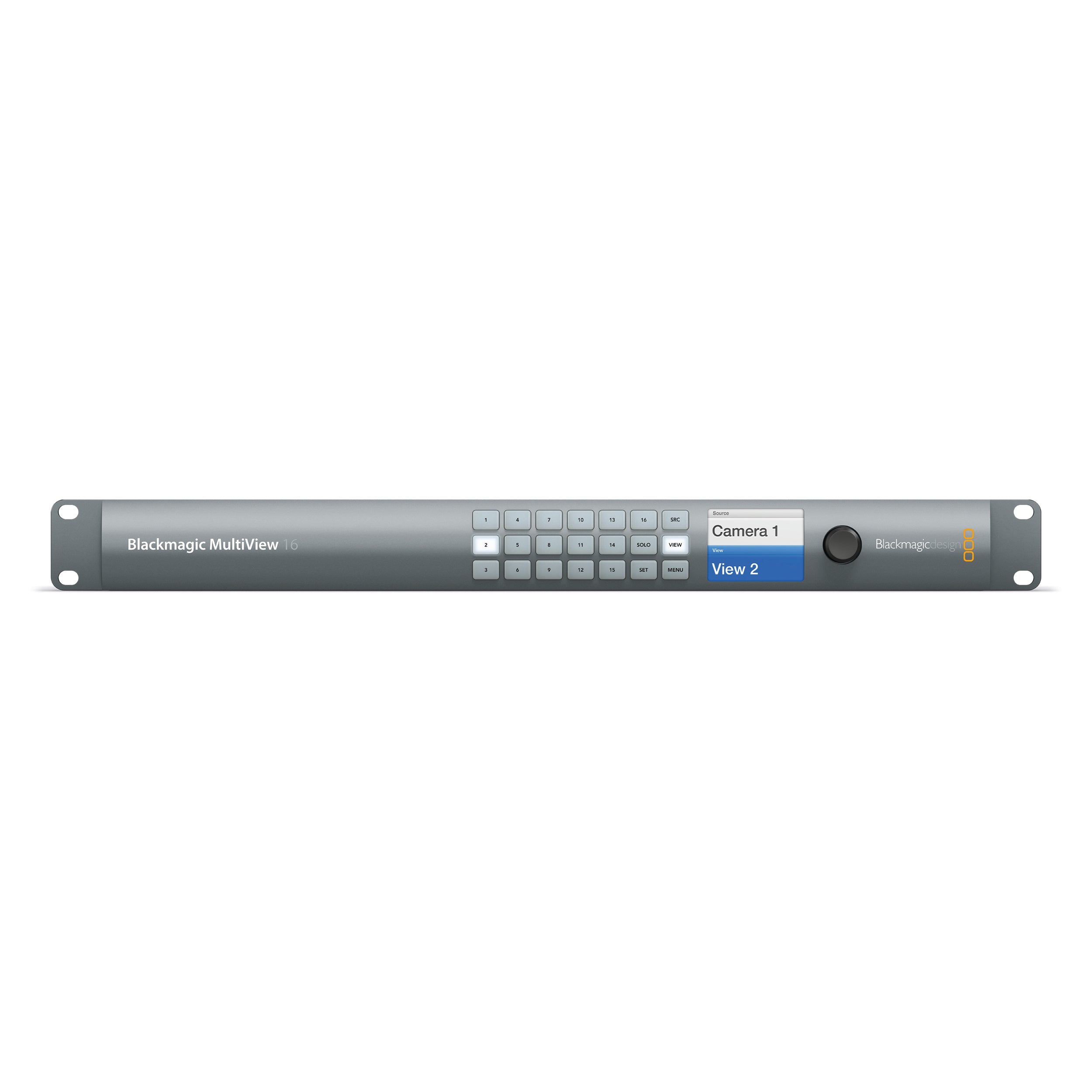 Blackmagic Design MultiView 16 - Professional 16-Channel HD Video Multiviewer for Live Production & Broadcast Studios | Perfect for Video Switching, Monitoring, and Control Rooms