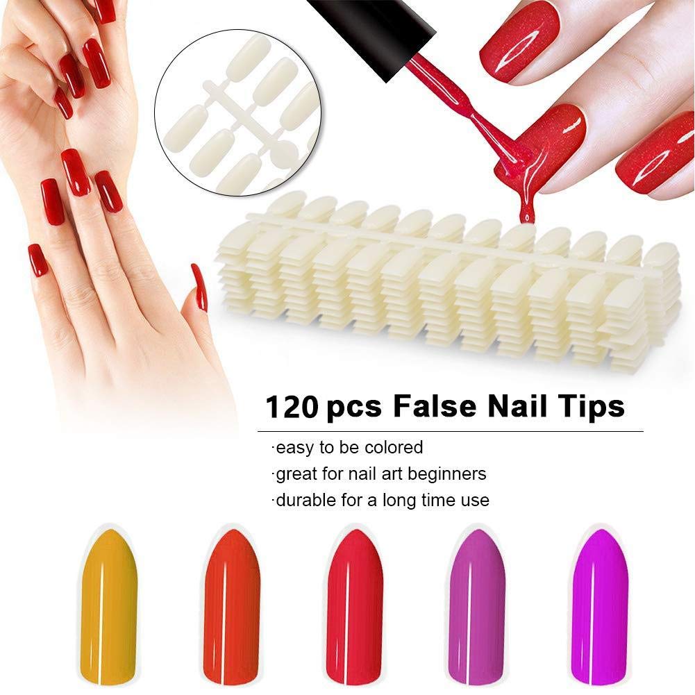 Professional 2-Book Nail Polish Color Chart Display - Gel Polish Swatch Book for Nail Art Equipment & Salon Use - Perfect for Nail Technicians, DIY Manicures, and Salon Color Selection (#01)