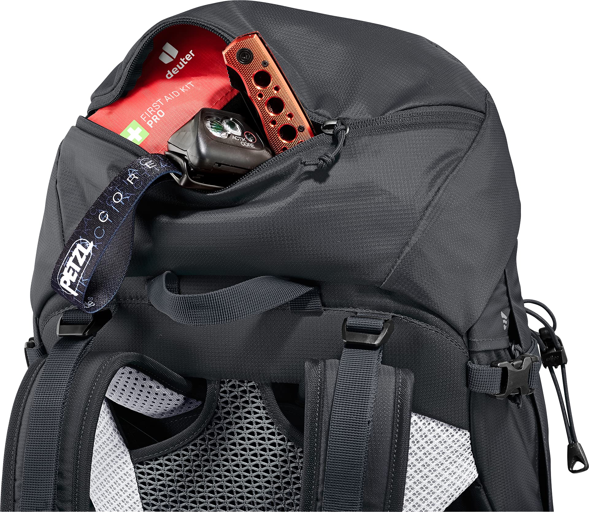 Deuter Futura Pro 34 SL Women's Hiking Backpack - Lightweight & Ergonomic Design for Outdoor Adventures - Perfect for Day Hikes, Camping & Travel - Black-Graphite