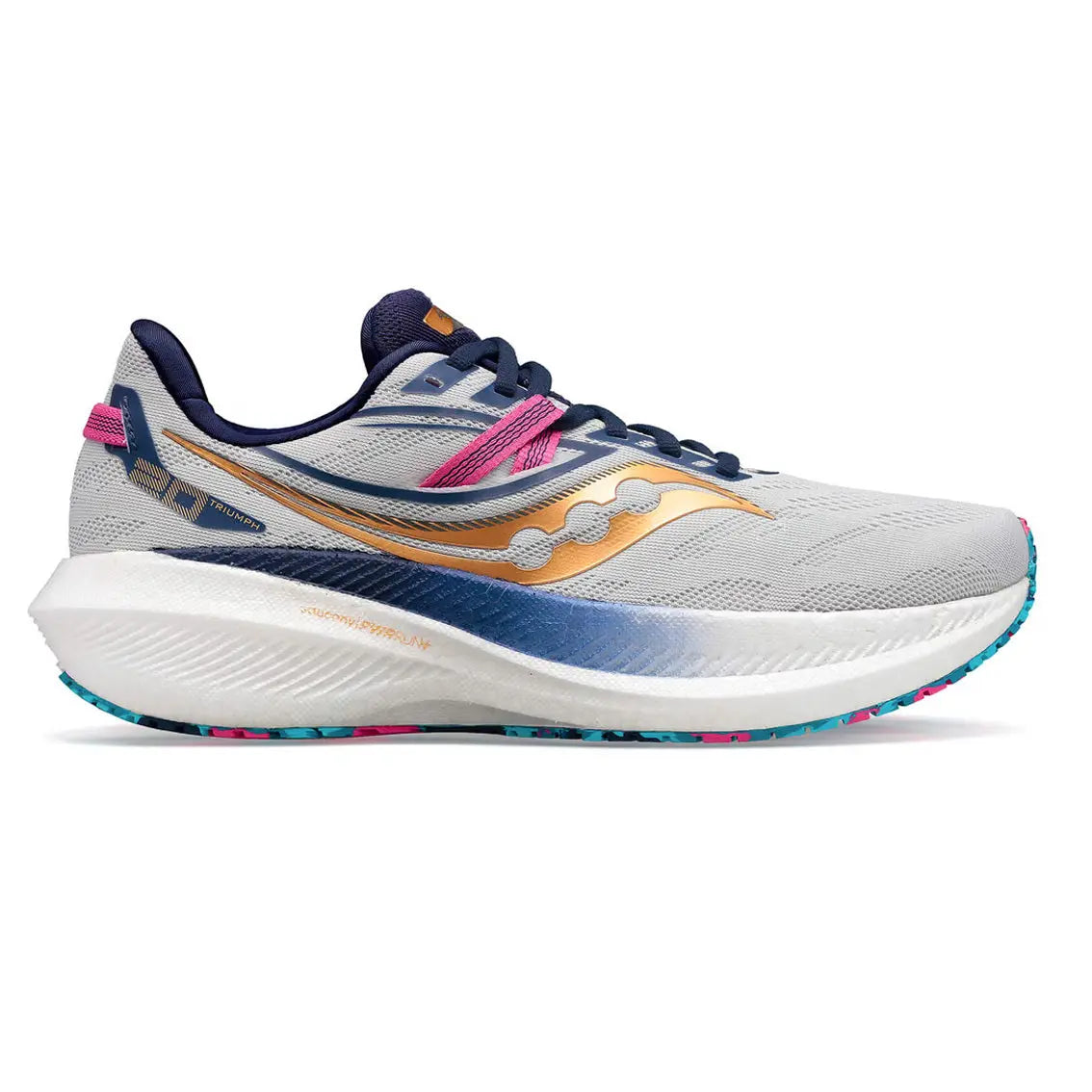 Women's Saucony Triumph 20 Running Shoes - Lightweight Cushioned Road Running Sneakers for Women | Perfect for Marathon Training, Jogging & Gym Workouts