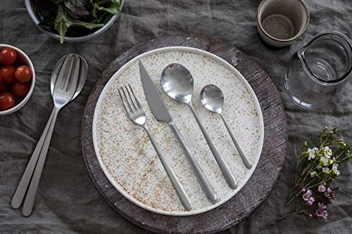 Premium MEPRA Stainless Steel Flatware Sets - Elegant Metallic Silverware for Fine Dining, Wedding Gifts & Home Entertaining