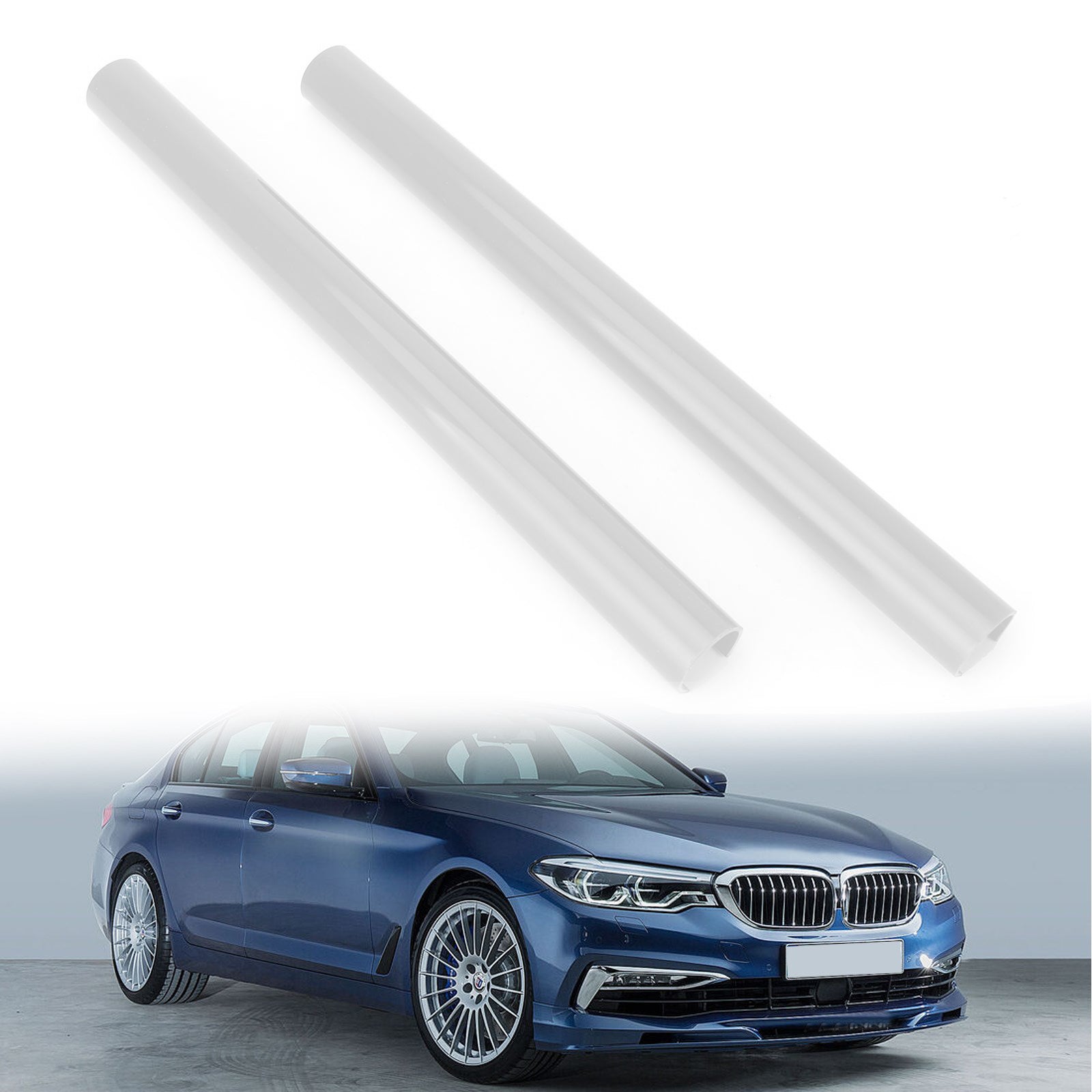 BMW G01 G02 G05 G06 G07 G30 G38 White B Color Support Grill Bar V Brace Wrap - Perfect for Car Enthusiasts & DIY Auto Upgrades