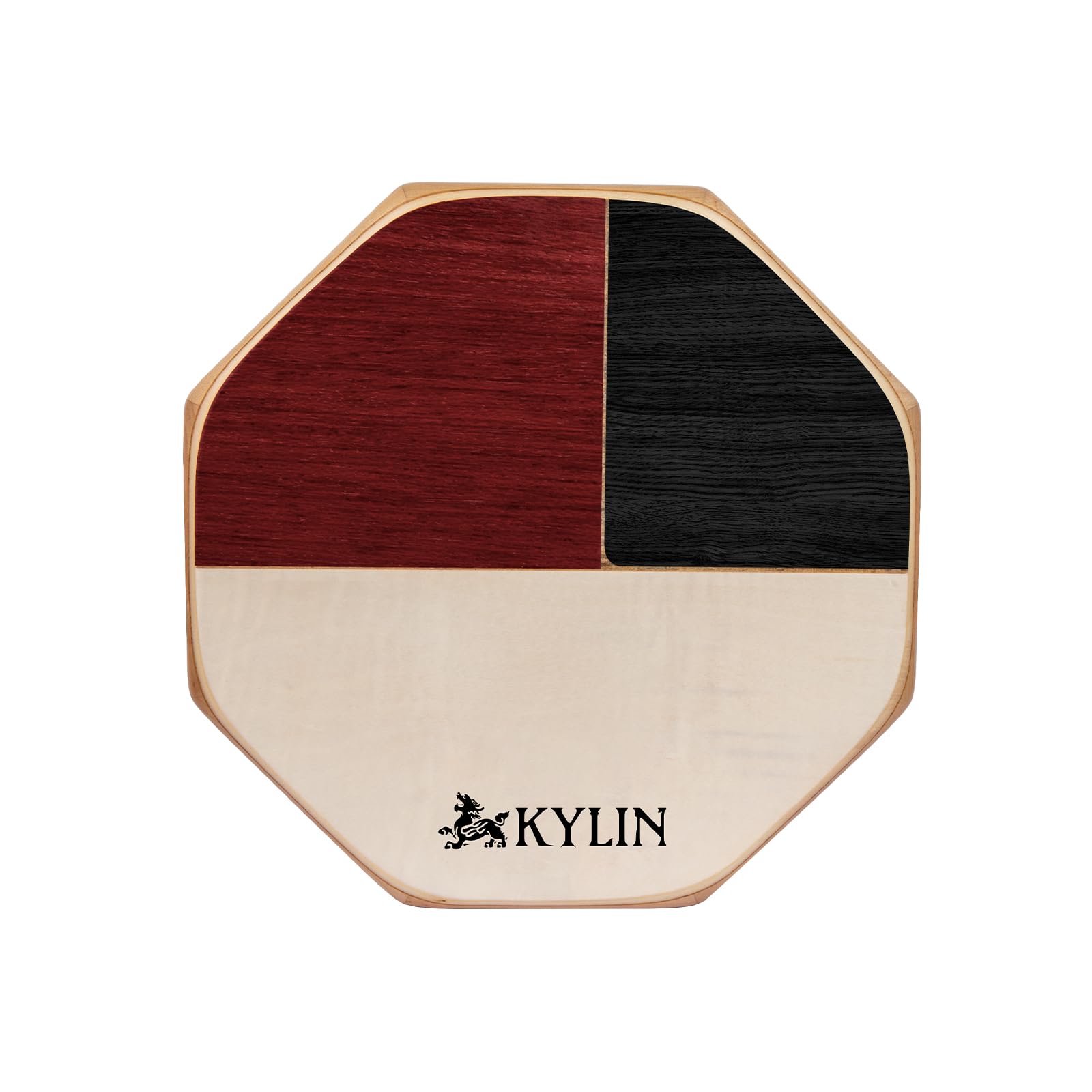 KYLIN Portable Cajon Box Drum - Wooden Percussion Instrument with Internal Guitar Strings, Compact & Lightweight for Travel - Perfect for Live Performances, Studio Recording, and Music Practice
