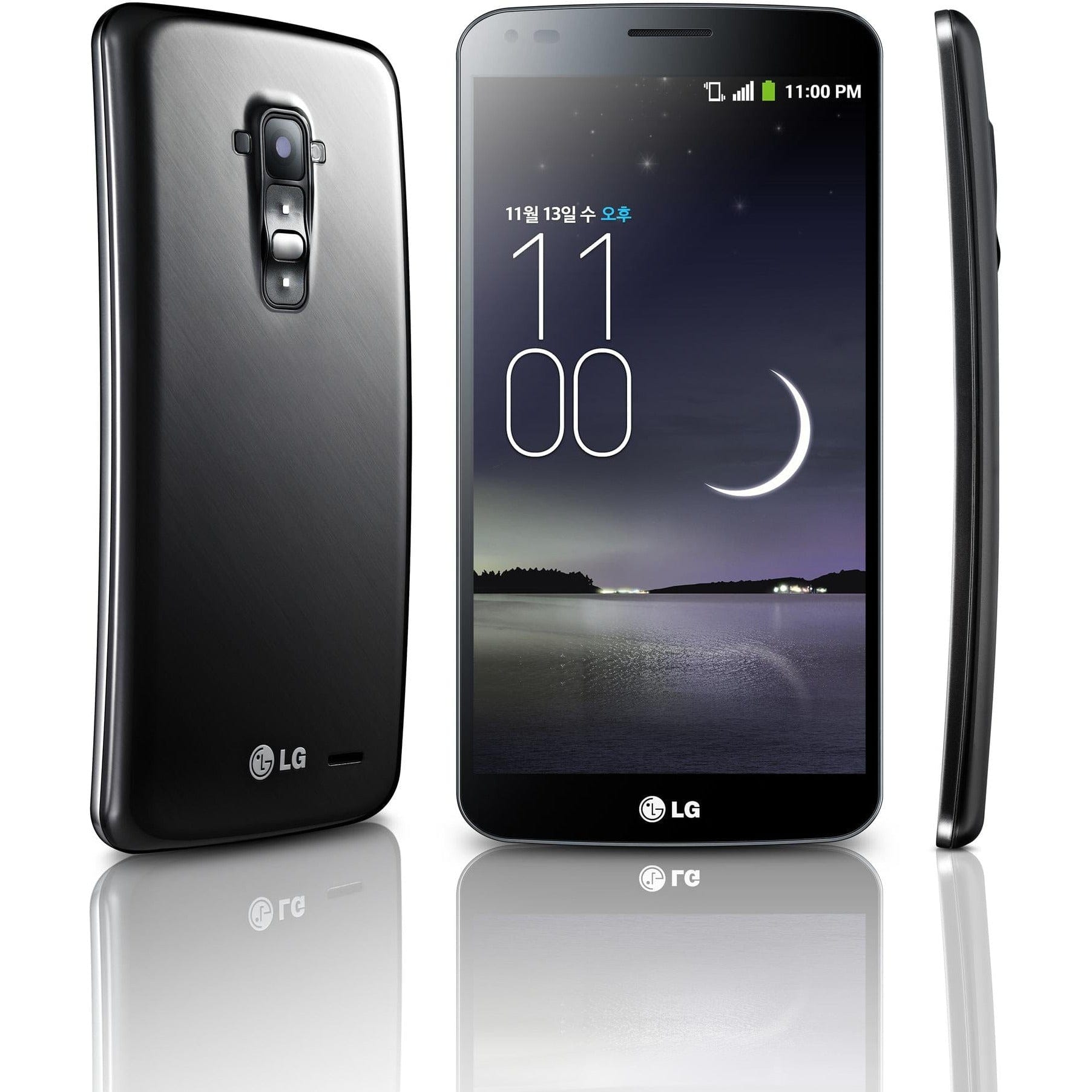 LG G Flex D950 Unlocked Android Smartphone 32GB Titan Silver - GSM Compatible for US & International Travel, Business & Entertainment