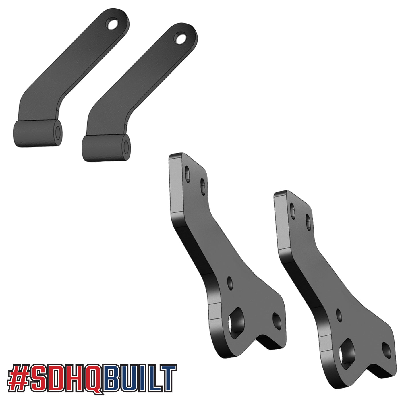 10-23 Toyota 4Runner SDHQ Built Winch Mount Support Bracket Upgrade Kit - Heavy Duty Off-Road Accessory for 4x4 Adventure & Towing
