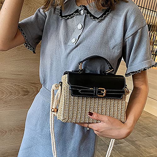 Goclothod Straw Handbags for Women - Summer Beach Shoulder Bag & Envelope Purse - Perfect for Vacation, Pool Parties, and Outdoor Events