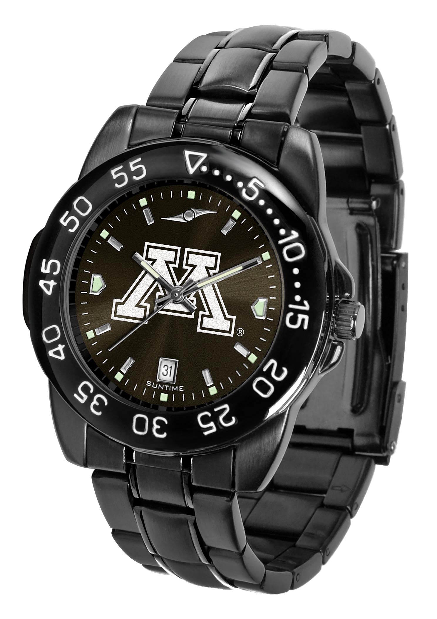 Minnesota Golden Gophers FantomSport Men's Watch - Stylish Sports Watch for Men, Durable Waterproof Wristwatch - Perfect for Gameday, Work & Everyday Wear