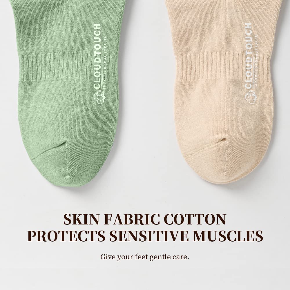 Women's Low Cut Cotton Socks - Soft Breathable Ankle Socks for Everyday Wear, Workout & Casual Outfits