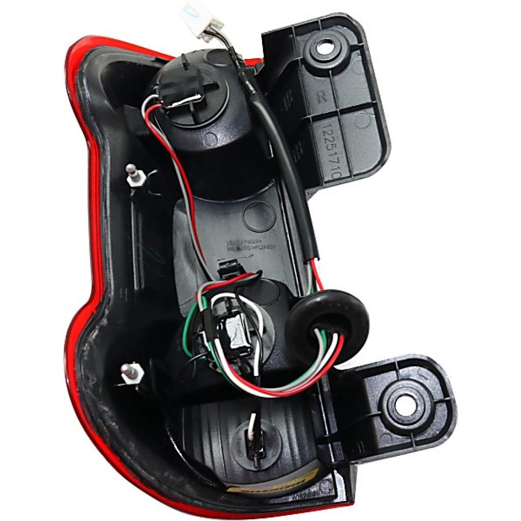 Nissan NV200 Tail Light Assembly 2013-2021 - CAPA Certified Left & Right Side with Bulbs (Part# NI2800201 NI2801201) | Perfect for Replacement & Car Upgrades | Durable & Weatherproof for Daily Driving & Night Safety