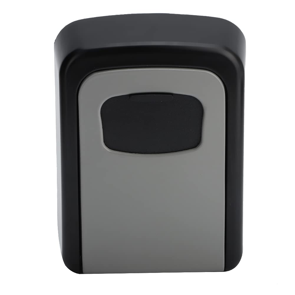 Secure 4-Digit Combination Key Lock Box - Durable & Easy to Reset Password Key Safe for Home, Office, or Vacation Rental - Ideal for Spare Keys, Mailbox, or Airbnb Property Access