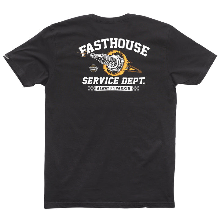 Premium Black Ignite Tee - Soft Cotton Men's T-Shirt for Casual Wear & Gym Workouts