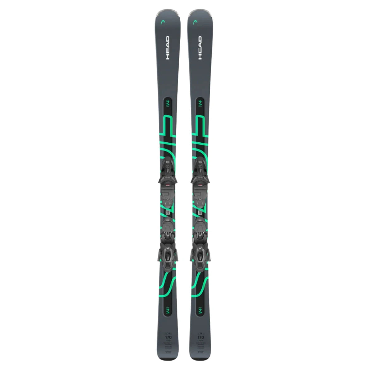 2025 Head Shape V4 Skis with PR 11 Bindings - All-Mountain Performance for Powder & Groomed Runs | Perfect for Advanced Skiers & Freeride Enthusiasts