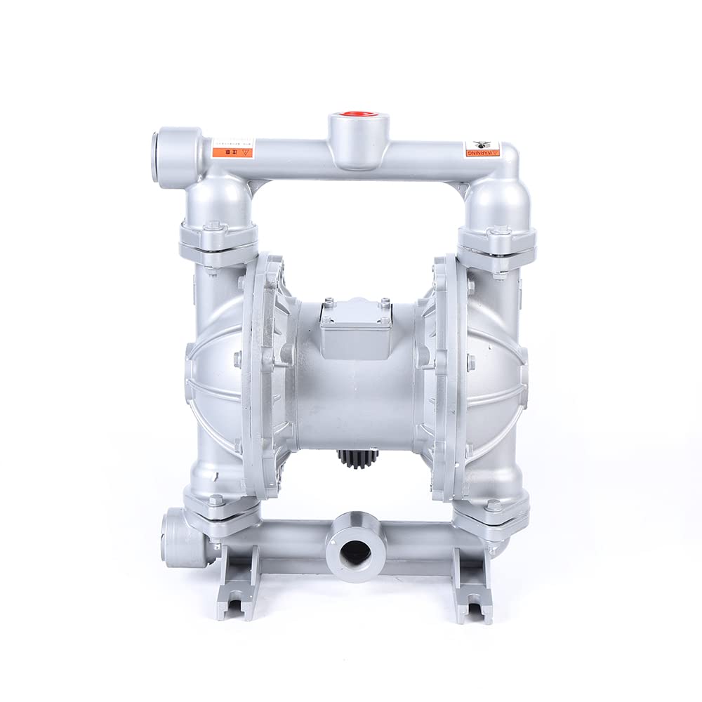 QBK-25L Aluminum Alloy Air Operated Double Diaphragm Pump - 1-Inch Inlet/Outlet for Waste Oil Transfer - Ideal for Industrial, Automotive & Chemical Applications