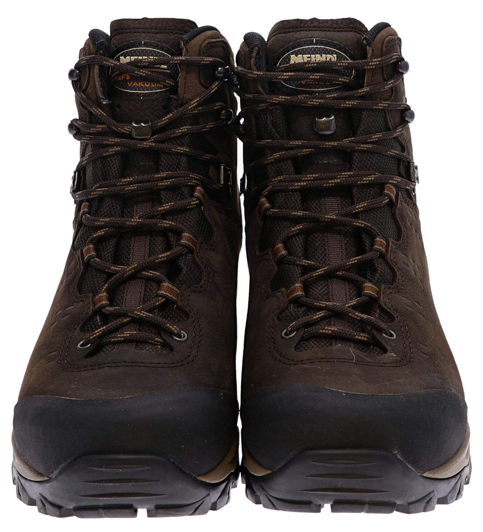 Meindl Men's Hiking Boots Vacuum Fit II Wide - Waterproof Outdoor Trekking Shoes for Men in Brown | Ideal for Mountain Climbing, Backpacking & Trail Adventures