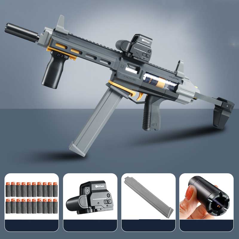 Sembylon Valkyrie Dart Blaster - High Performance Foam Dart Gun for Outdoor Games, Nerf Battles & Target Practice - Perfect for Kids, Teens & Adults (Ages 8+)