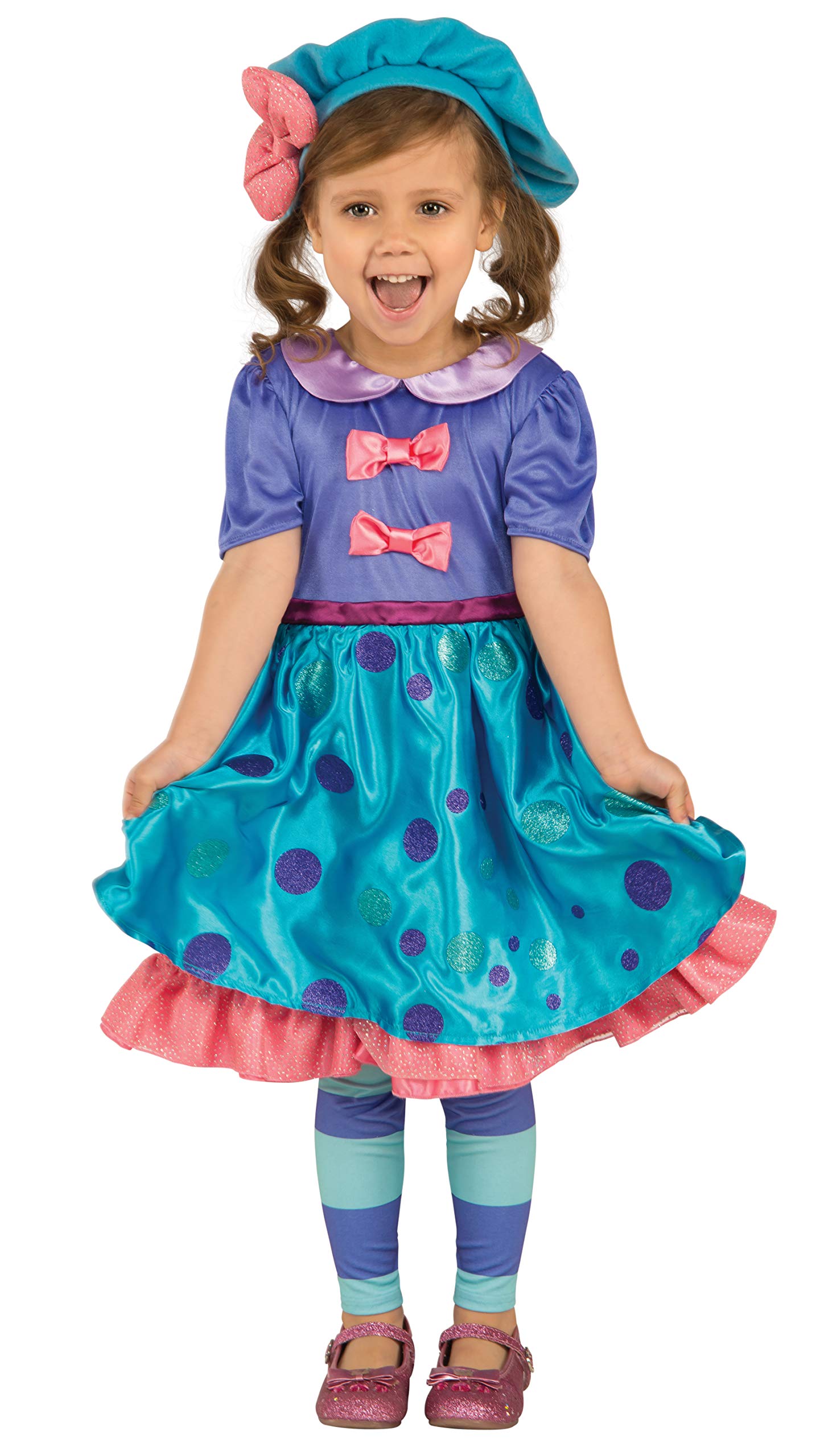 Rubie's Lavender Child Costume - Little Charmers Dress-Up Outfit for Kids, Medium Size, Blue (620413_M) | Perfect for Halloween, Cosplay & Themed Birthday Parties