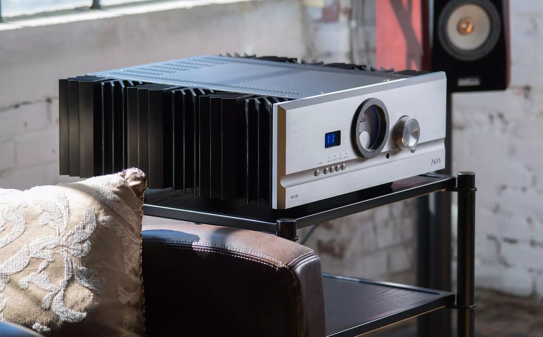 PASS Labs INT-60 High-End Integrated Stereo Amplifier - Perfect for Home Audio, Hi-Fi Systems & Audiophile Listening Rooms