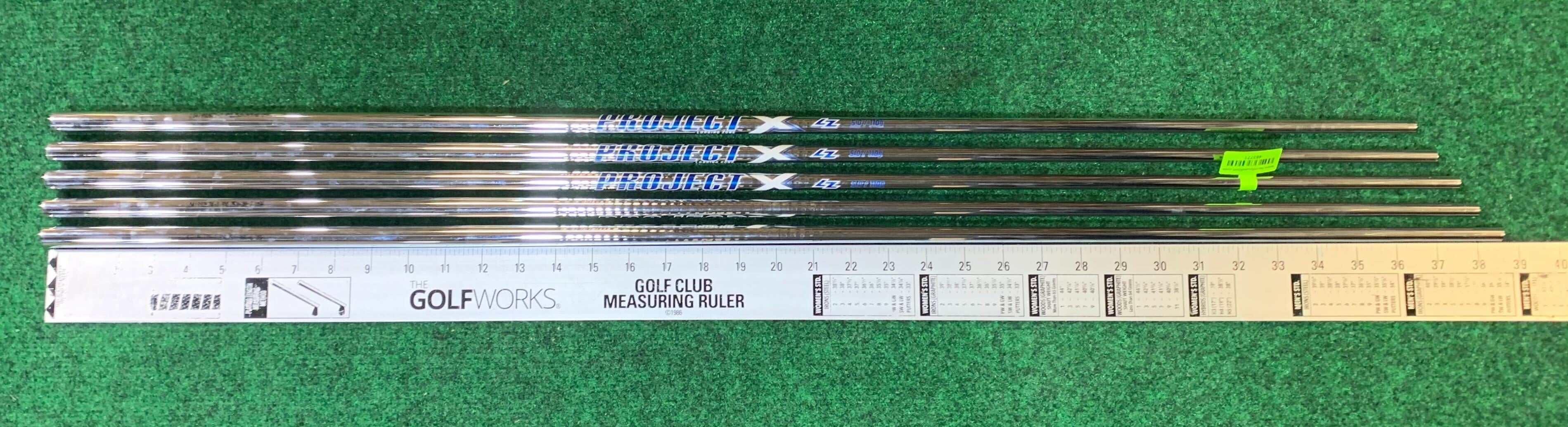 True Temper Project X LZ 5.0 Regular Flex 6 Iron Set Shafts .355 Tip - Premium Golf Club Shafts for Improved Accuracy & Distance | Perfect for Mid-Handicap Golfers on Course Play