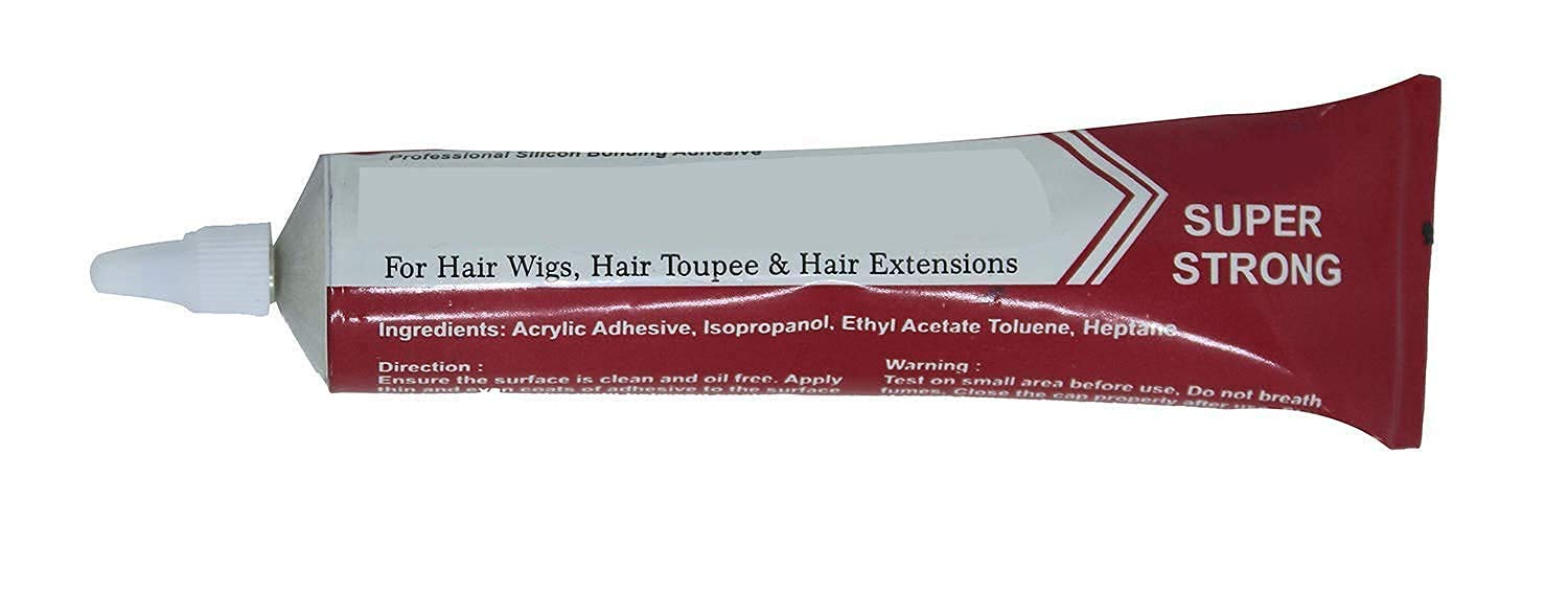 Ekan Waterproof Hair Wig Glue - Strong Hold Adhesive for Patch, Wig, Toupee & Hair Extensions - Men & Women - Perfect for Swimming, Sports & Daily Wear