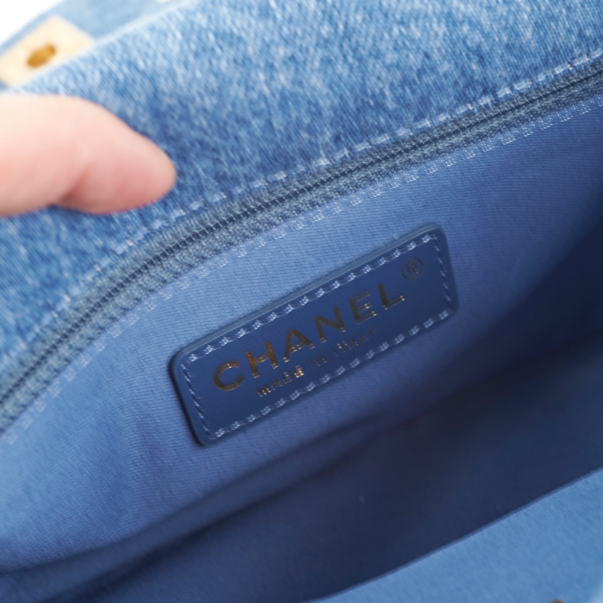 Chanel 22P Mini Rectangle Denim Flap Bag - Luxury Designer Crossbody Purse for Women | Perfect for Date Night, Shopping & Travel Accessories