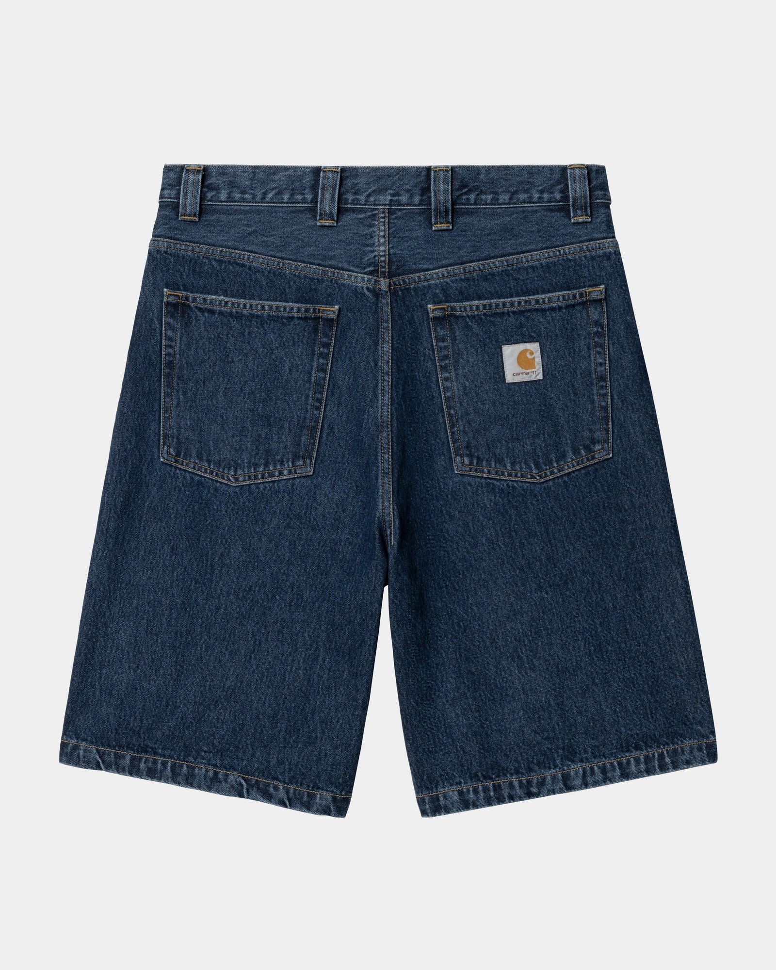 Brandon Short - Stone Washed Blue Denim Shorts for Men | Casual Summer Wear, Beach Outings & Relaxing Weekends