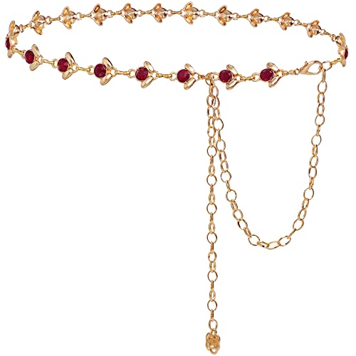 Gold Wine Red