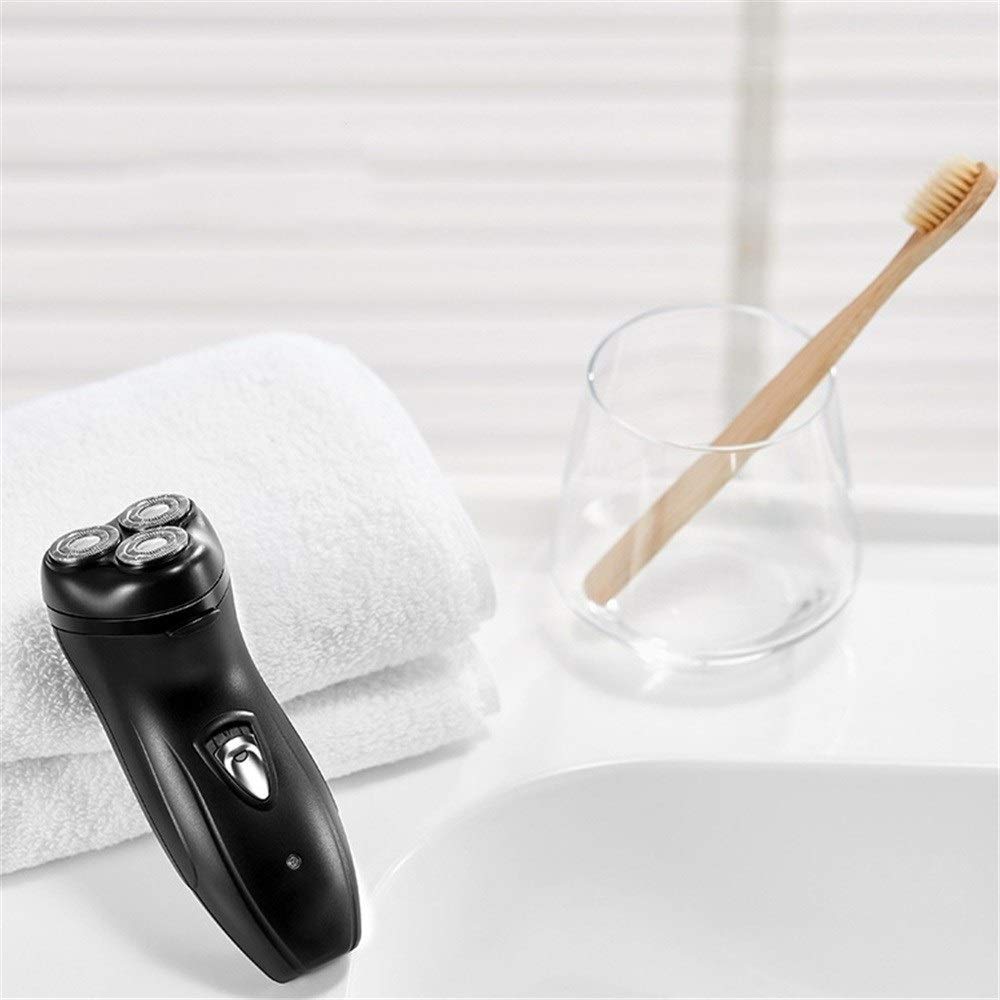 Premium Electric Shaving Razor with 3 Floating Blades - Smart Charge Technology for Smooth & Close Shave - Perfect for Travel, Daily Grooming & Sensitive Skin