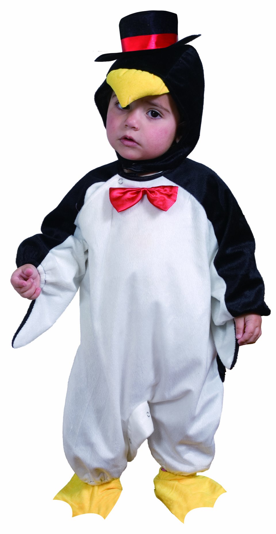 Adorable Penguin Costume for Toddlers & Babies - Warm Winter Penguin Onesie for Kids - Perfect for Halloween, Christmas & Themed Parties