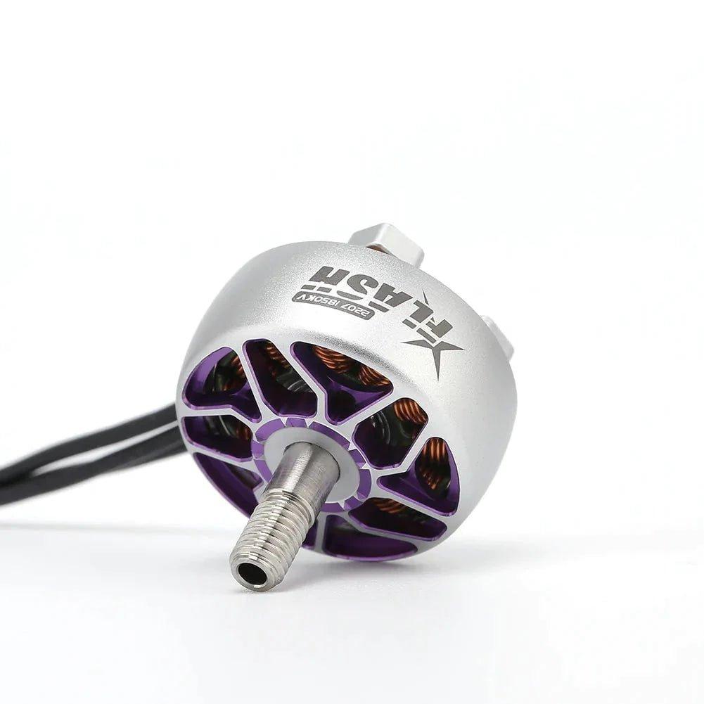 FlyFishRC Flash 2207 1850Kv Brushless Motor for FPV Racing Drones - High Performance RC Quadcopter Upgrade for Freestyle & Long Range Flying