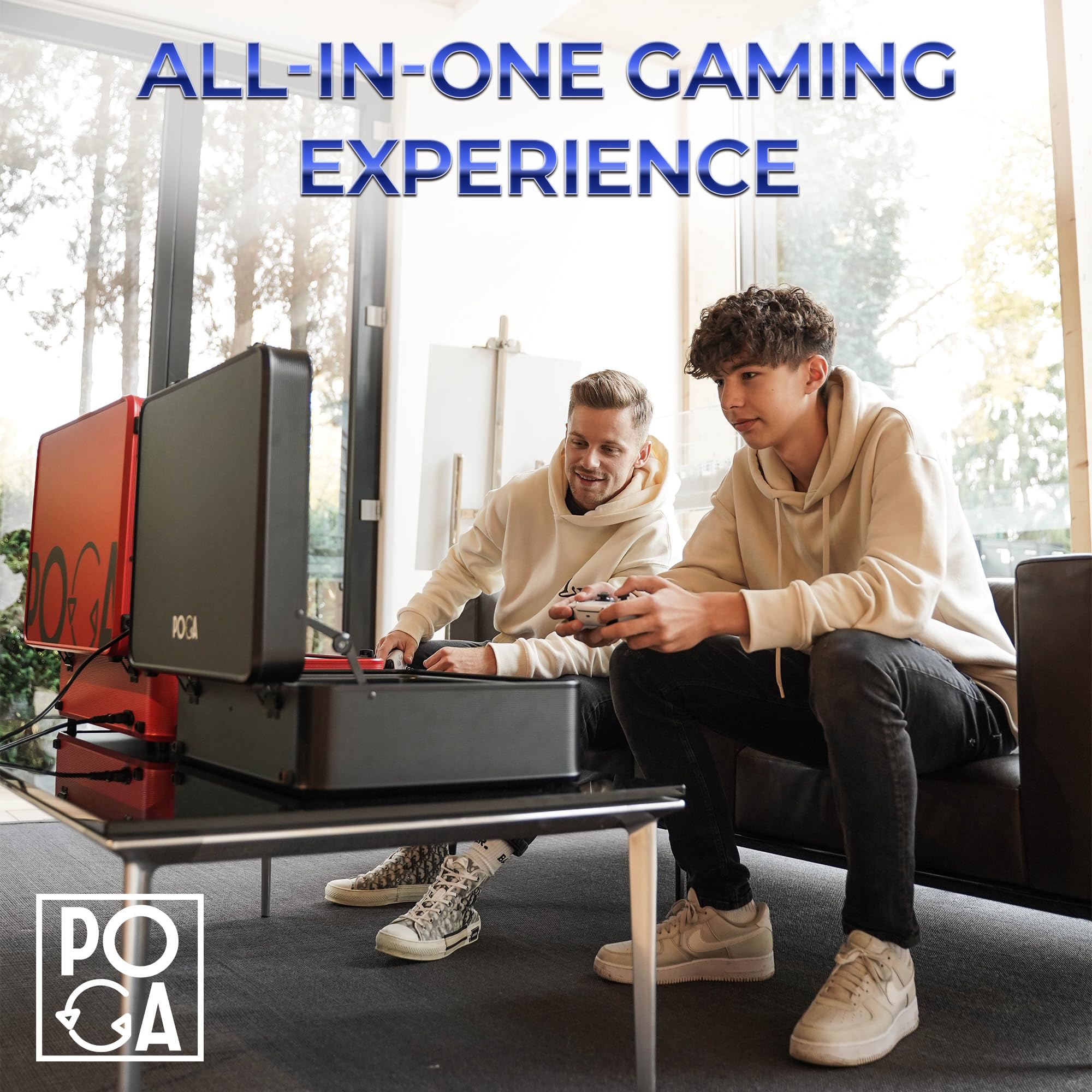POGA LUX PlayStation 5 Premium Portable Travel Case with Trolley & 24