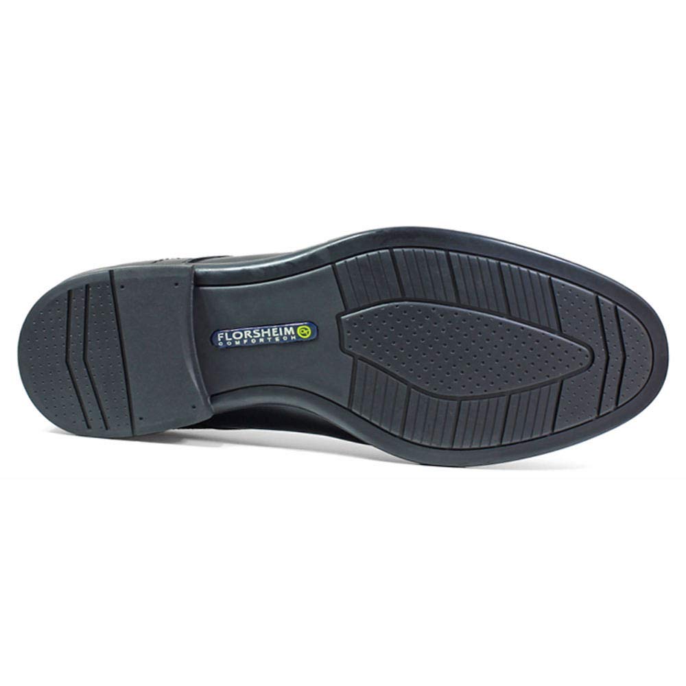 Florsheim Midtown Bike Toe Slip-On Men's Casual Loafers - Comfortable Slip-On Shoes for Work, Office & Everyday Wear
