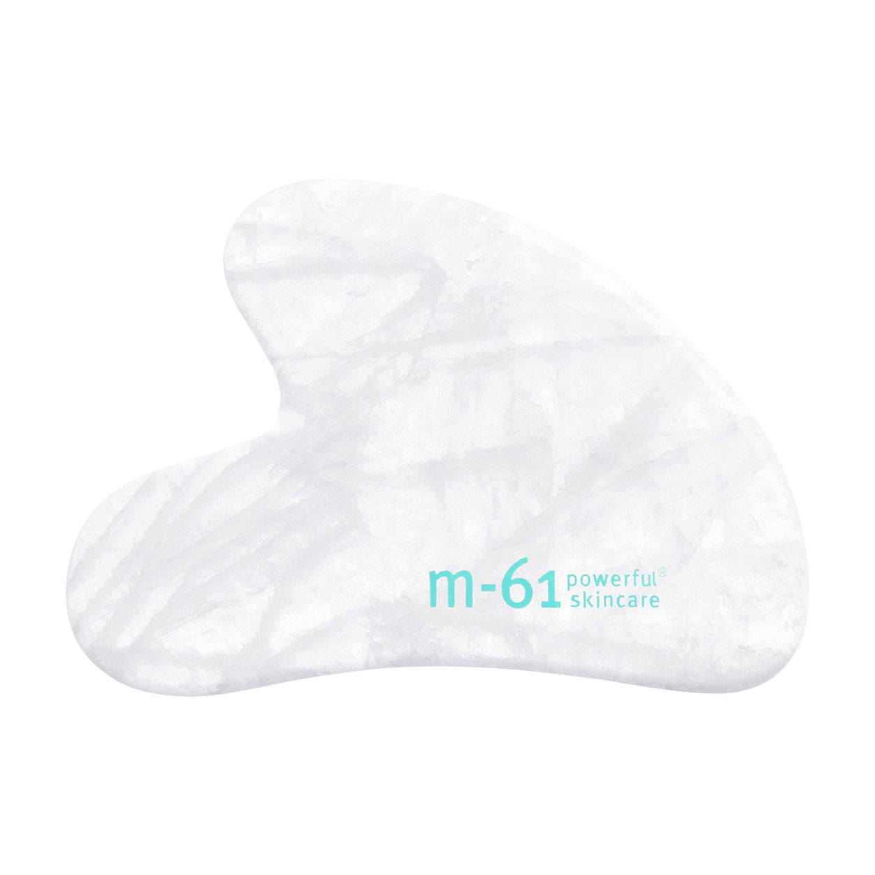 Natural Clear Quartz Gua Sha Stone - Facial Massage Tool for Glowing Skin & Relaxation - Perfect for Skincare Routine & Stress Relief at Home or Spa