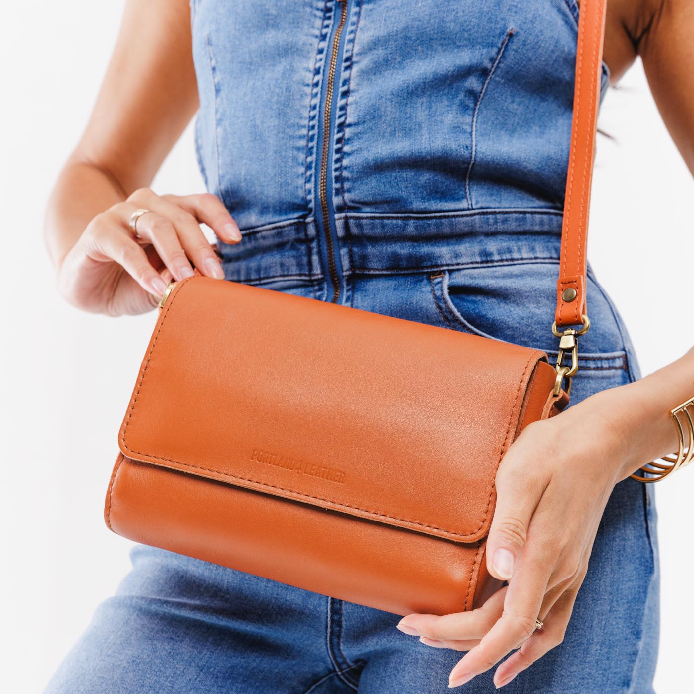 Almost Perfect Metro Crossbody Bag - Stylish & Durable Leather Purse for Women - Perfect for Work, Travel & Everyday Use