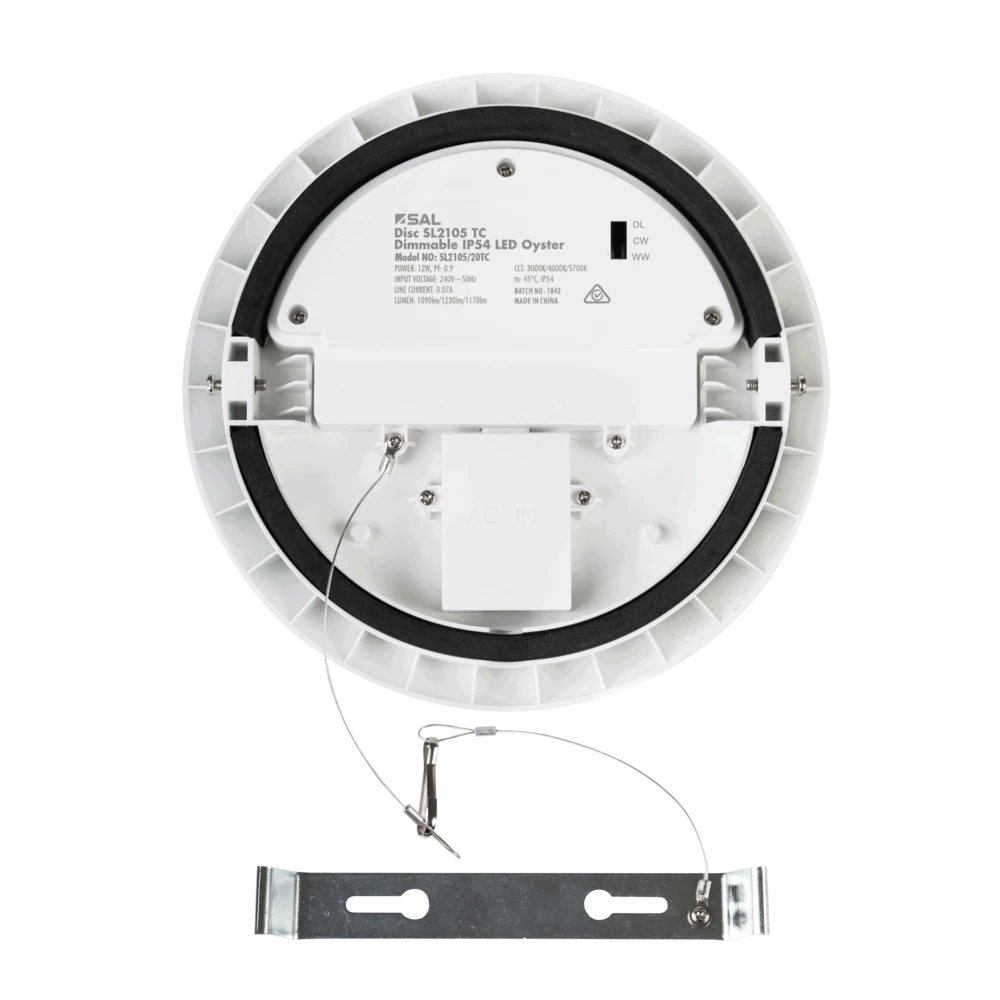 30W LED CCT Adjustable IP54 Waterproof Recessed Downlight - Perfect for Kitchen, Bathroom, and Commercial Lighting