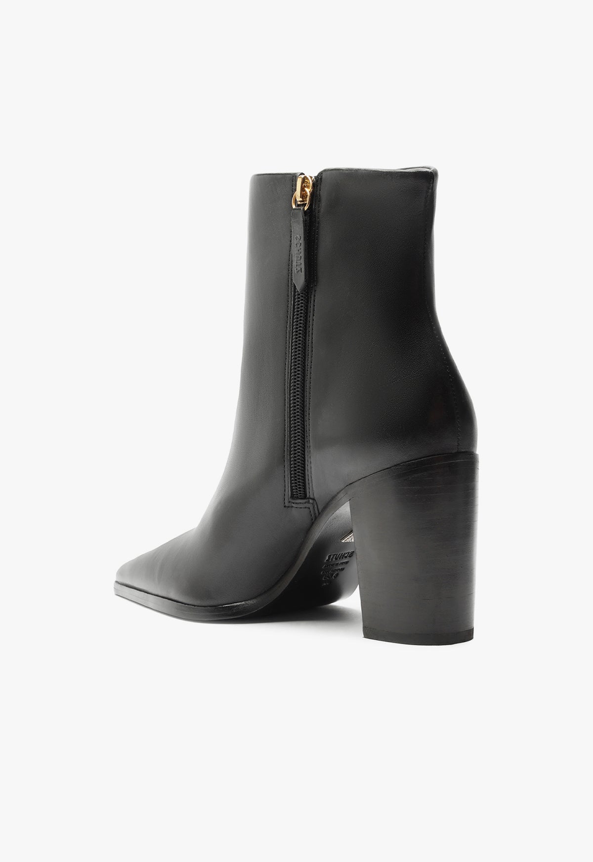 Mikki Women's Chunky Block Heel Ankle Booties - Stylish & Comfortable Fall Winter Shoes for Casual Outfits, Office Wear & Night Out