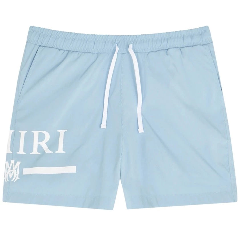 Amiri Kids Blue Logo Swim Shorts for Boys - Comfortable Beach & Pool Swimwear for Summer Vacations
