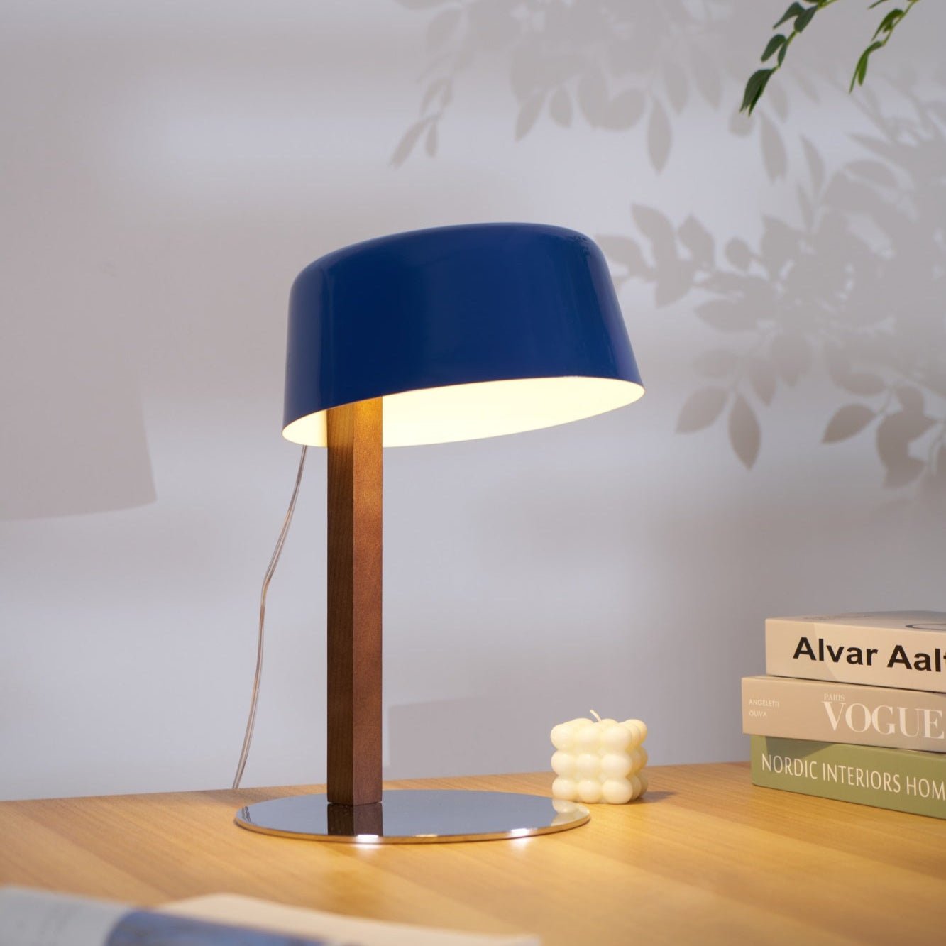 Dario Tilted Table Lamp - Modern Adjustable LED Desk Light for Bedroom, Office & Living Room - Perfect for Reading, Working & Home Decor