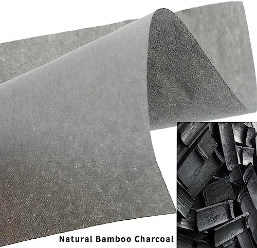 BLUERIDE Oil Blotting Sheets for Face - 100pcs Bamboo Charcoal & Green Tea Oil Absorbing Papers | Natural, Portable Facial Blotting Sheets for Oily Skin | Perfect for Travel, Gym & Everyday Makeup Touch-Ups