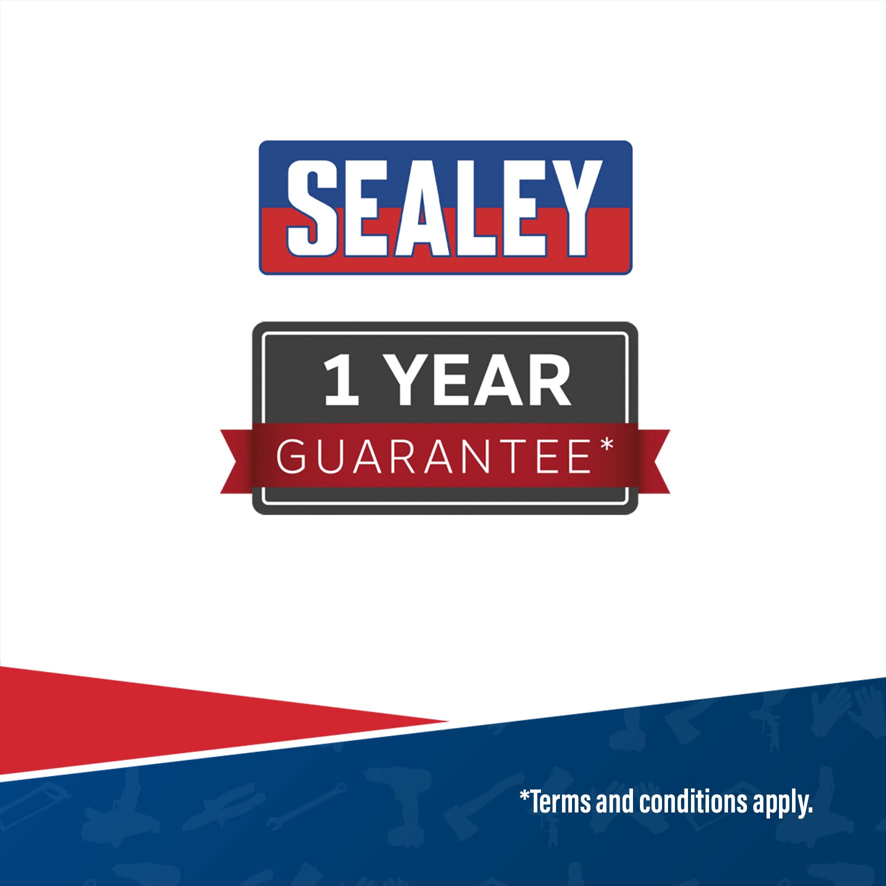 Sealey LP55 54,500 BTU/hr Propane Space Heater for Garages, Workshops & Outdoor Use - Portable High-Power Heating Solution