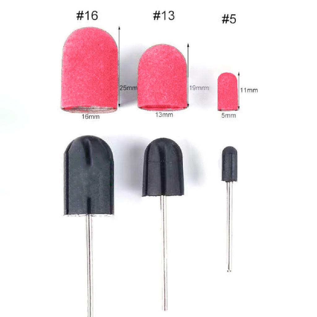 Premium Sanding Caps Pack for Nails - Professional Manicure & Pedicure Tools - Perfect for Home & Salon Use - Smooth & Even Nail Filing