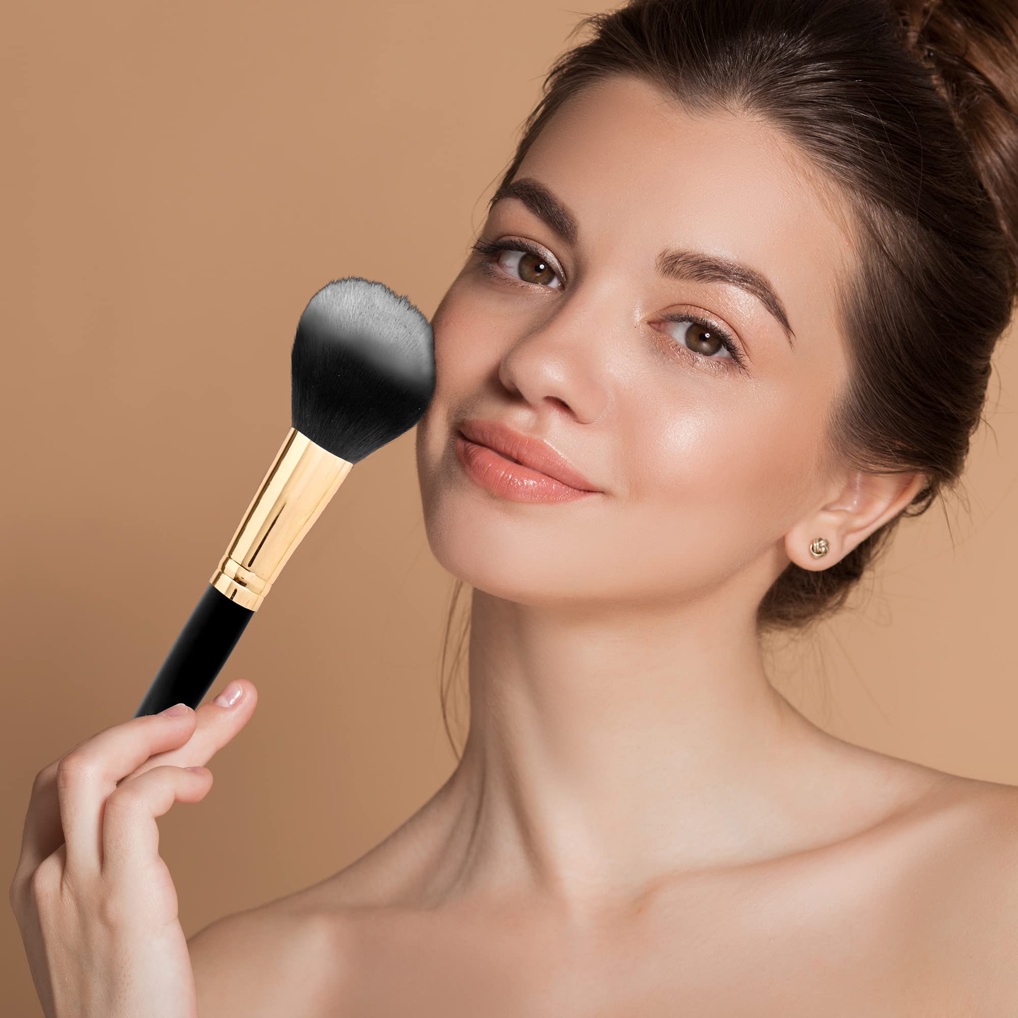 Colors Queen Soft Bristle Primer Brush - Professional Makeup Brush for Smooth Foundation Application | Face Primer Blending Brush | Perfect for Daily Makeup Routine & Professional Makeup Artists